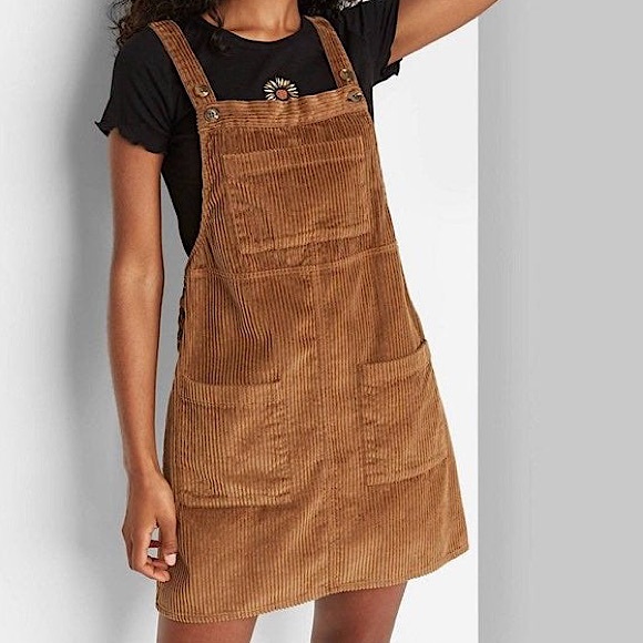 wild fable Dresses & Skirts - Wild Fable | Corduroy Overall Mini Dress